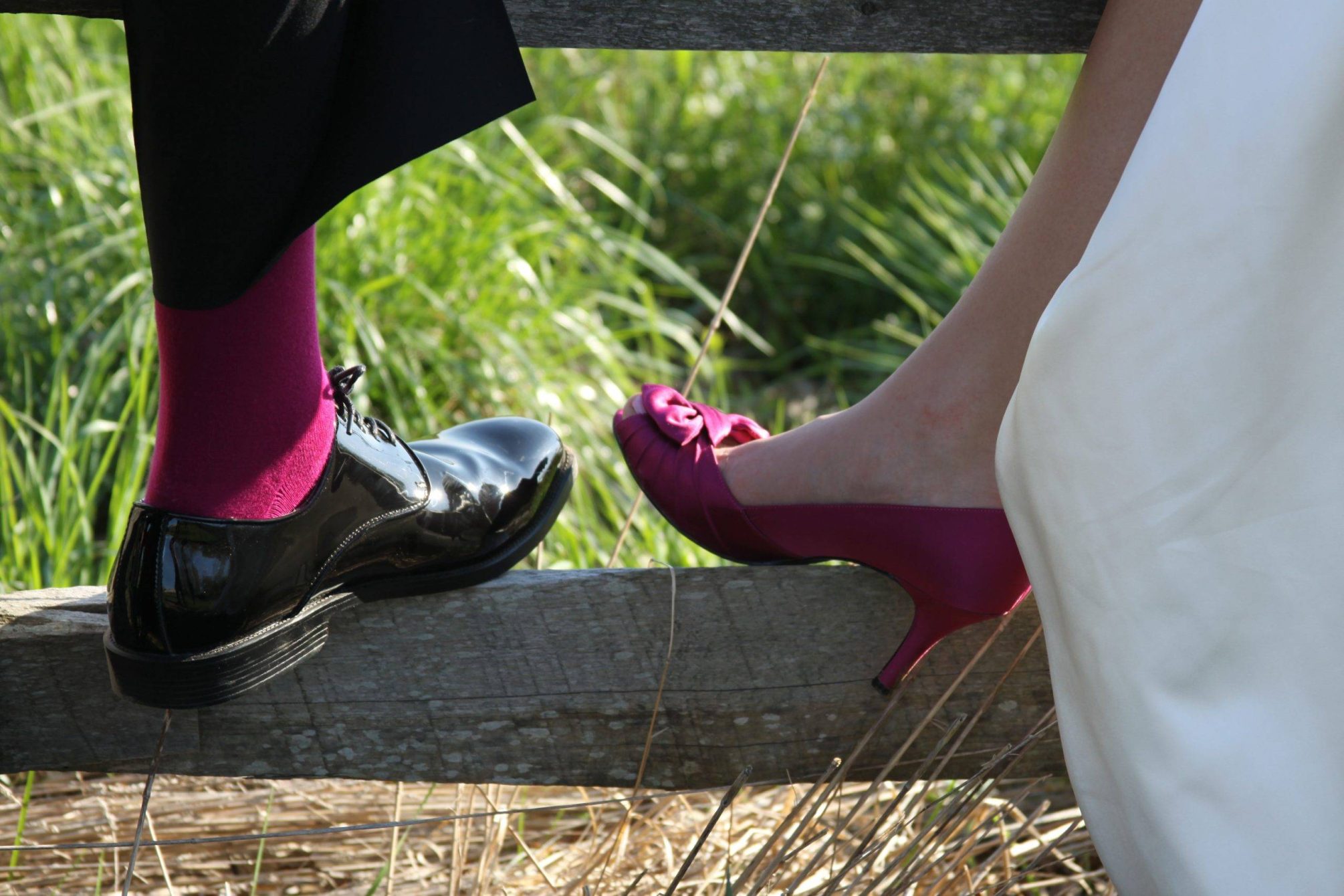 Basking Ridge CC wedding shoes